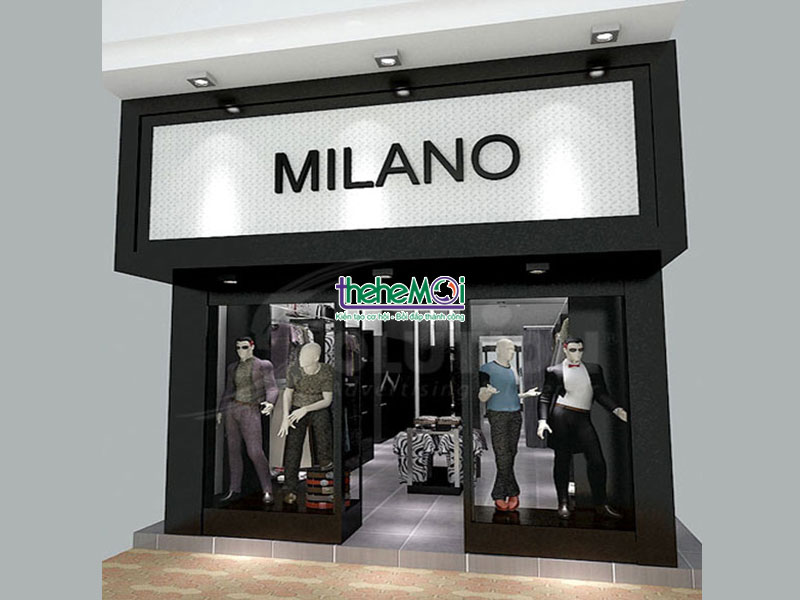 thiết kế shop thời trang