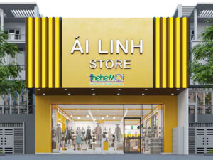 thiết kế shop thời trang