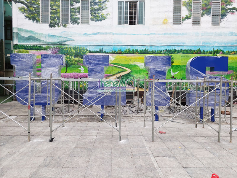 Biển quảng cáo chữ nổi