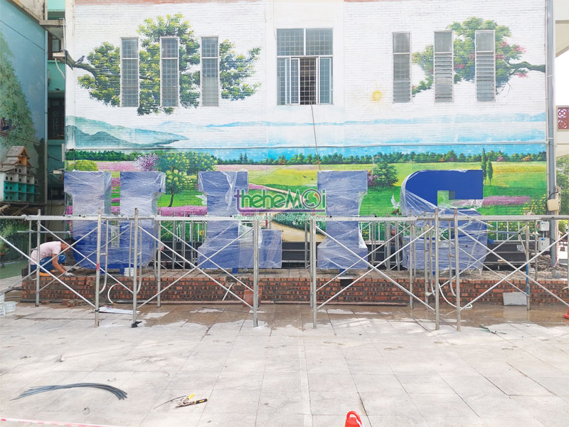 Biển quảng cáo chữ nổi