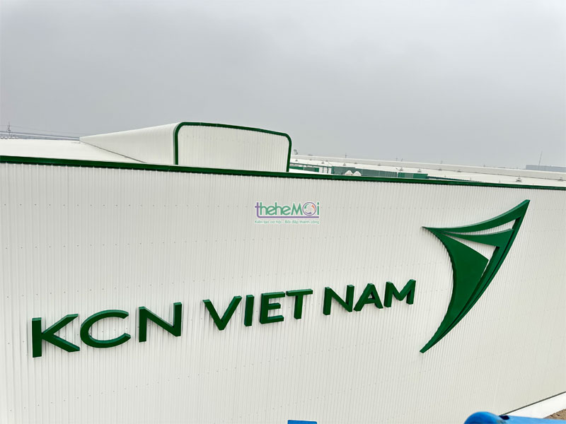 Chữ nổi bien quang cao du an kcn viet nam 02