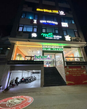 Biển mặt tiền quán billiards